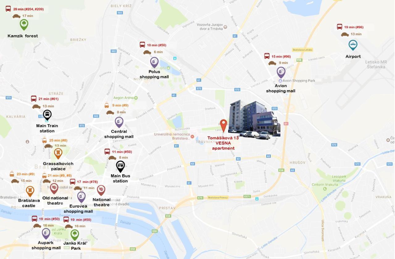 Vesna Convenient Apartment Bratislava Extérieur photo